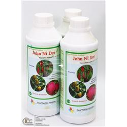 3 X 1 LITER BOTTLES OF MICRO-NUTRIENT FERTILIZER