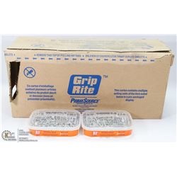 CASE OF GRIP RITE DRYWALL NAILS