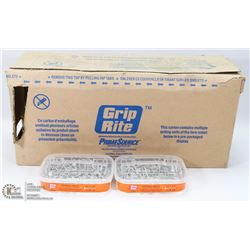 CASE OF GRIP RITE DRYWALL NAILS