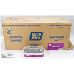 CASE OF GRIP RITE TRIM SCREWS 1-5/8" X 6