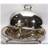 Image 1 : BIRKS SILVER PLATED TURKEY DOME & BUD VASE
