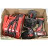 Image 1 : MILWAUKEE 1/4" HEX IMPACT DRILL WITH CHARGER & 4