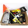 Image 1 : FLAT OF ASSORTED TOOLS & SAFETY SUPPLIES