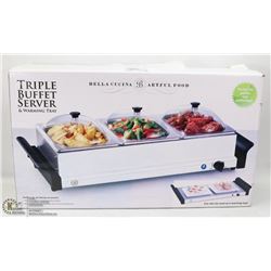 BRAND NEW BELLA CUINA TRIPLE BUFFET