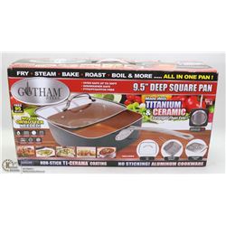 GOTHAM STEEL 9.5" DEEP SQUARE PAN