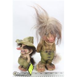 PAIR OF TROLLS