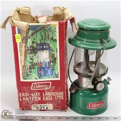 VINTAGE COLEMAN EASI-LITE LANTERN MODEL 321A