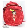 Image 1 : BETTYBOOP BACKPACK WITH STEERING WHEEL COVER