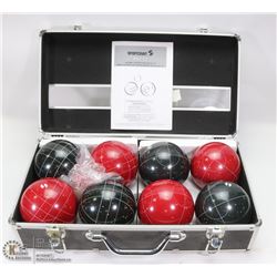 BOCCE BALL SET IN CASE