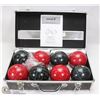 BOCCE BALL SET IN CASE
