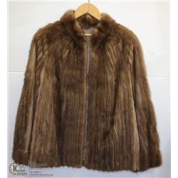 FUR JACKET ANIMAL AND SIZE UNKNOWN