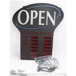 NEW LED "OPEN/CLOSE SIGN" #4908