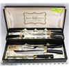 Image 1 : VINTAGE REGENT SHEFFIELD CARVING SET IN 24KT GOLD