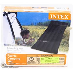 INTEX CAMPING MAT WITH BUILT IN PILLOW CUSHION