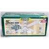 Image 1 : HERITAGE 42" WHITE CEILING FAN
