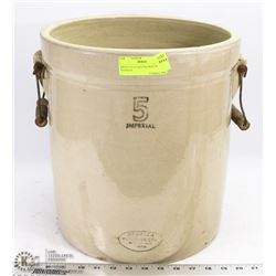 MEDALTA 5 GALLON CROC WITH HANDLES