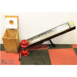 COLEMAN LANTERN IN CASE SOLD WITH LIGHT