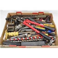 FLAT OF ASSORTED TOOLS