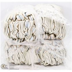 4 DOZEN CLOTH WORK GLOVES