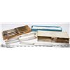 Image 1 : 2 SETS OF STAINLESS & SILVERPLATE KNIVES & 1 BIRKS