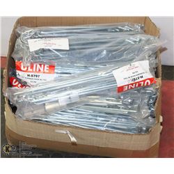 CASE OF 20 PACKS OF 10" SCANNER HOOK WITH TAG
