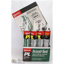 CASE OF LEPAGE PL ACOUSTI-SEAL VAPOUR BARRIER & S