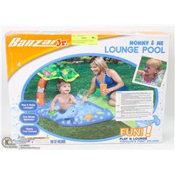 BANZAI JR CHILDRENS LOUNGE POOL WITH WHALE