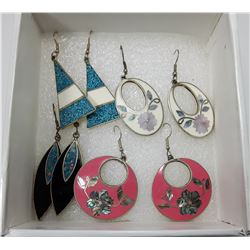 6 - LOT OF 4 ALPACA MEXICAN SILVER