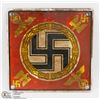 Image 1 : GERMAN NAZI METAL SIGN 5"X5".