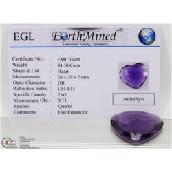 #49-AMETHYST GEMSTONE 34.5CT