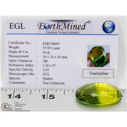 #42-TOURMALINE GEMSTONE 57.95CT