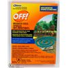 Image 1 : NEW PACK OF 8 OFF! MOSQUITO COILS W/2 METAL STANDS