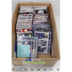 BOX OVER 400 UPPERDECK HOCKEY SINGLES AND