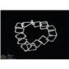 Image 1 : STERLING SILVER GEOMETRIC BRACELET.