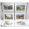 Image 1 : LOT OF SIX 12X16 MEREDITH EVANS ALBERTA PICTURES