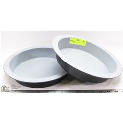 PAIR OF BERGHOFF CARBON STEEL  9" CAKE PANS