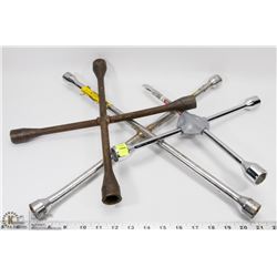 LOT OF 3 WHEEL WRENCHES