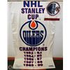 Image 1 : 2 VINTAGE OILER FLAGS.