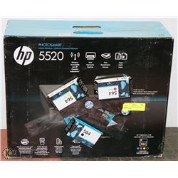 NEW HP 5520 PRINTER WITH INK NEW IN BOX.