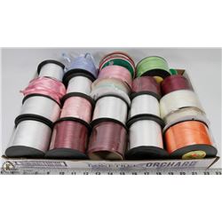 FLATS OF VARIOUS TYPES OF RIBBONS