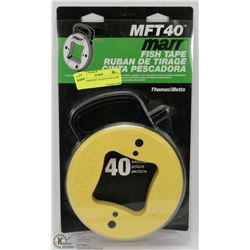NEW MARR MET 40 FOOT FISH TAPE