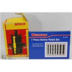 BOSCH COIL AND WESTWARD PUNCH SET