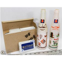 2 COLLECTIBLE BOTTLES FROM REDCLIFF PLANT ALBERTA