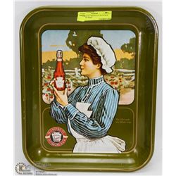 VINTAGE H J HEINZ CO. KETCHUP SERVING TRAY