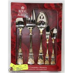 ROYAL ALBERT 5 PIECE HOSTESS SET