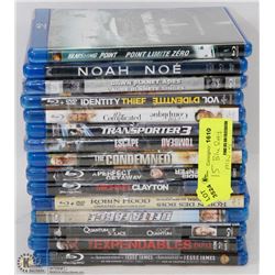 BUNDLE OF 15 BLURAY MOVIES