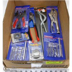FLAT OF ASSORTED NEW TOOLS