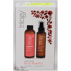 TRILOGY BOTANICAL BODY WASH AND OIL SET