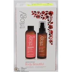 TRILOGY BOTANICAL BODY WASH AND OIL SET