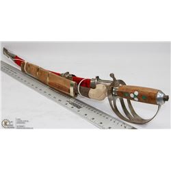 COLLECTIBLE 31 INCH SWORD + 18 INCH KNIFE